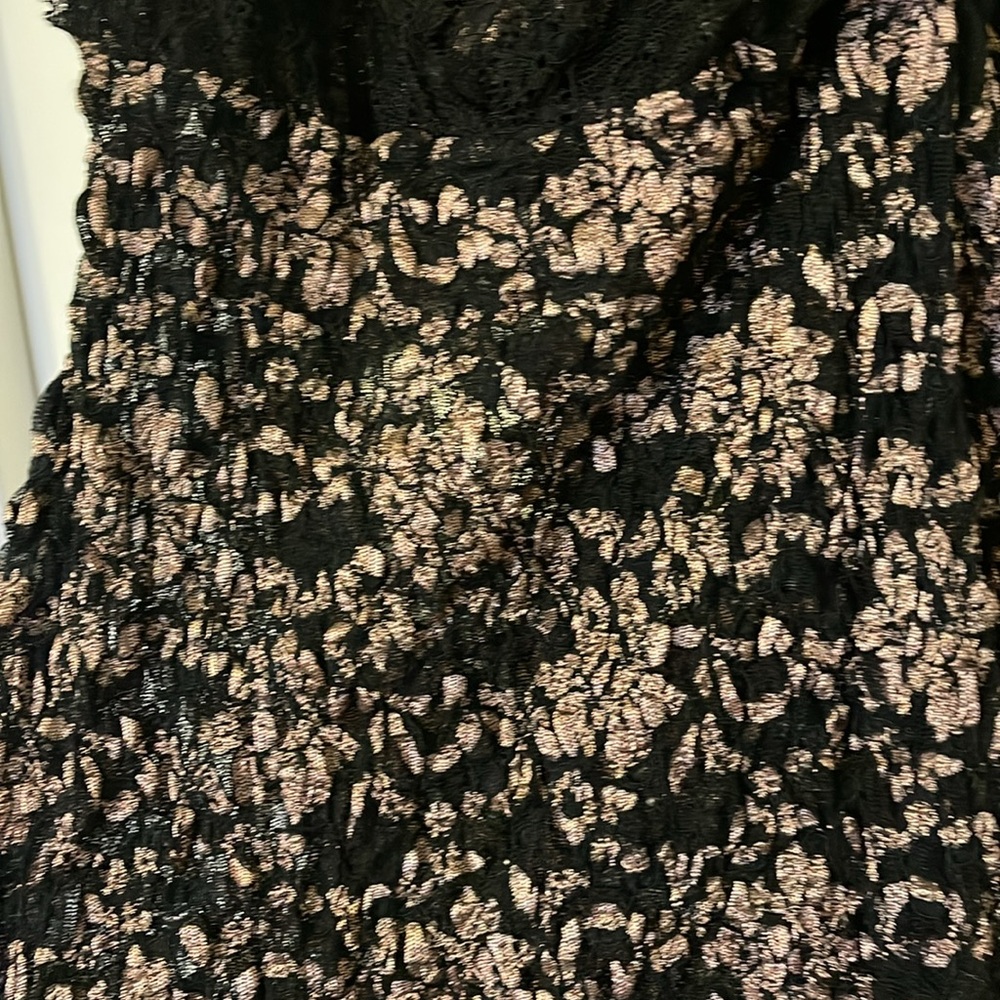 VINTAGE ANN FERRIDAY LACE TOP ~ OS - Picture 4 of 5